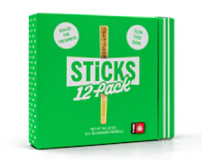 Sticks Coconut Gelato x Sour Big League Chew x Yellow Magic 12pk Pre-Roll 0.5g