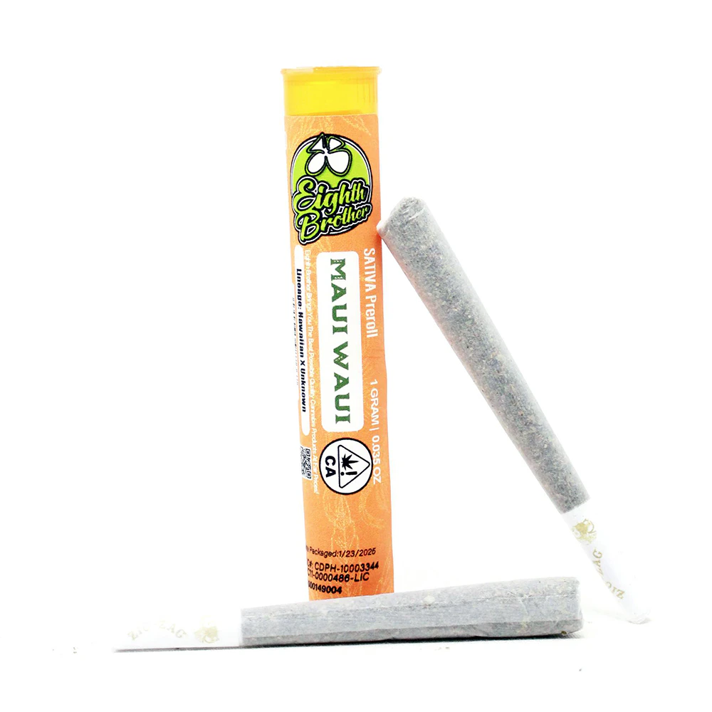 Eighth Brother - Eighth Brother - 1g Pre Roll (Maui Waui-Sativa) Main Image