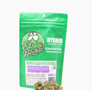 Eighth Brother - Eighth Brother 28G Wedding Cake Sungrown Flower