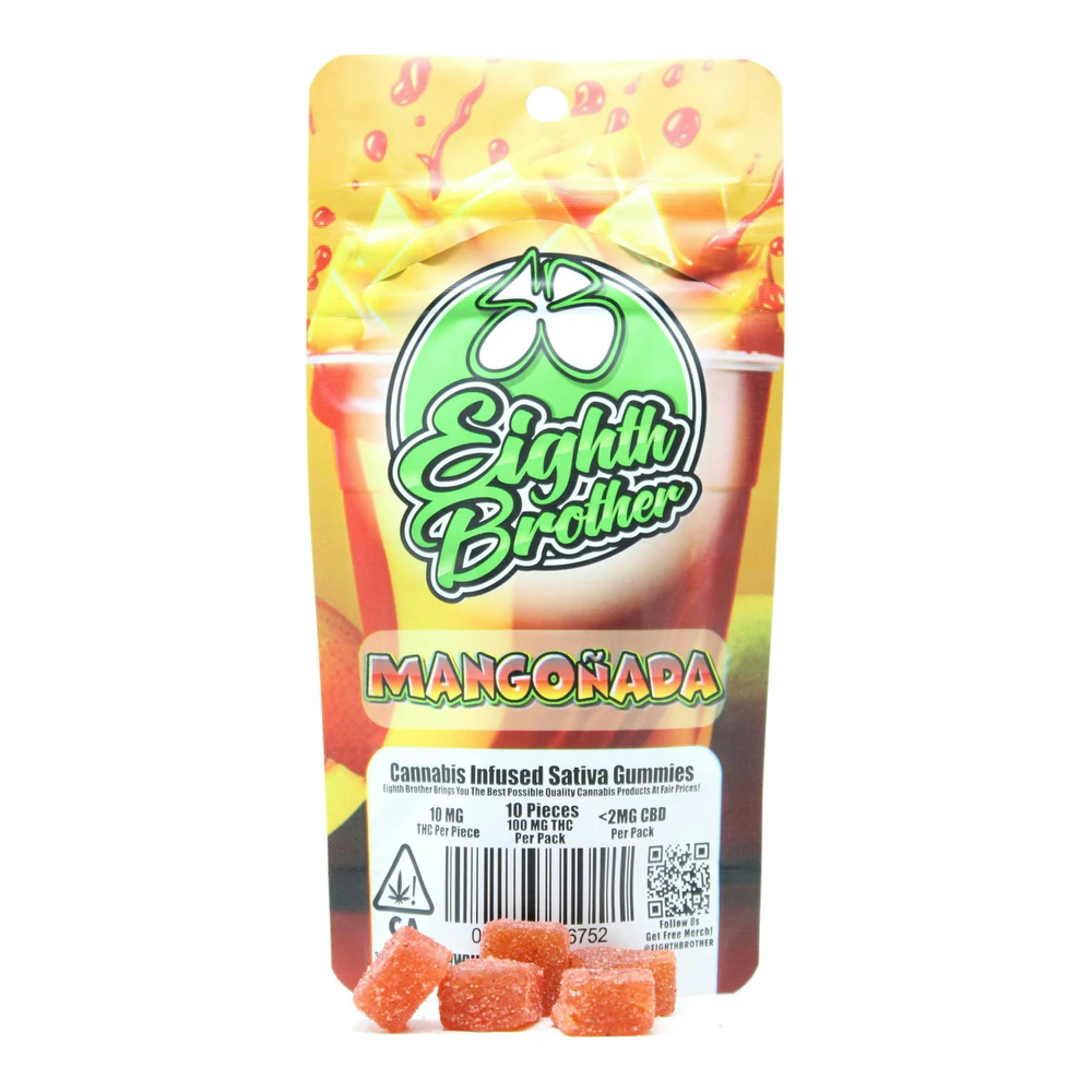 Eighth Brother - Eighth Brother | Mangonada Gummy 10pk | 100mg Main Image