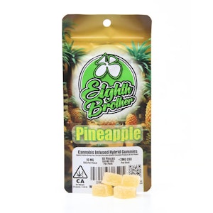 Eighth Brother - Eighth Brother - Edible - Pineapple Gummies - 100mg