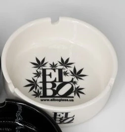 ELBO Glass - ELBO Glass | Ceramic Ashtray | White | 1ct Main Image