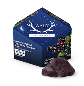 WYLD - Elderberry Gummies | 10pc 150mg 2:1 (THC:CBN)