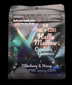 Monster Xtracts - Elderberry & Honey THC/CBN - 200mg