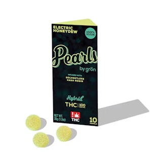 Grön Edibles - Gron- Electric Honeydew - 100mg Hybrid Pearls