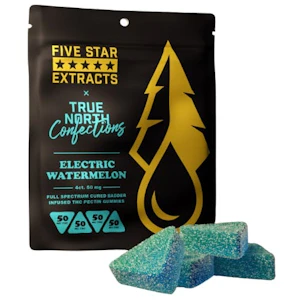 FIVE STAR EXTRACTS BY: TRUE NORTH COLLECTIVE - Electric Watermelon (Full Spectrum)