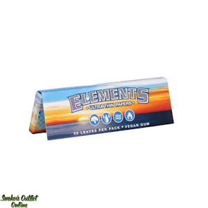 ELEMENTS - Elements - Rice Rolling Papers - Ultra Thin 1 1/4
