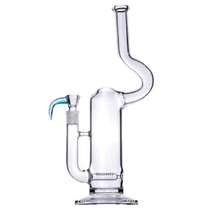 Elevar Glass - Elevar Glass - Bong Natty Neck Small Clear Atomic Stard - Accessories