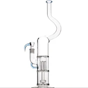 Elevar Glass - Natty Neck Large Pillar Tube Atomic Star - Accessories