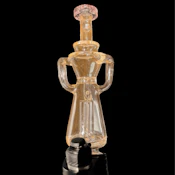 Elevar Glass - Peak Recycler Long Peach Rozay Opal - Accessories