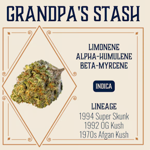 Elevate - Grandpa's Stash Pre-Roll - 1g