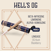 Hell's OG Pre-Roll - 1g
