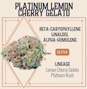 Platinum Lemon Cherry Gelato Flower - 3.5g