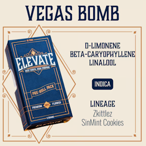 Elevate - Vegas Bomb 10pk Pre-Rolls - 5g