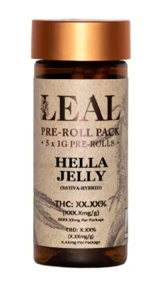 Leal - Hella Jelly 5 Pack Pre-Roll Pack 5G Main Image
