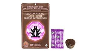 EMERALD SKY | PB CUPS INDICA MILK - 10PK | EDIBLE | 100MG