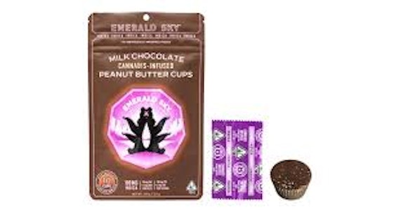 Emerald Sky - EMERALD SKY | INDICA MILK CHOC PB CUPS - 10PK | EDIBLE | 100MG