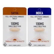 Emerald Bay Extracts | Almond Mochi | RSO Hyrbid Single Tablet | 100mg