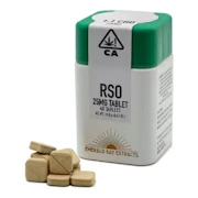 Emerald Bay Extracts | Apple Fritter | 1:1 THC:CBD | 25mg : 40pk | RSO Full Spectrum Tablets | 450mg