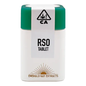 Emerald Bay Extracts | Lifter | 28:1 CBD:THC | 25mg : 40pk | RSO Full Spectrum Tablets | 36mg