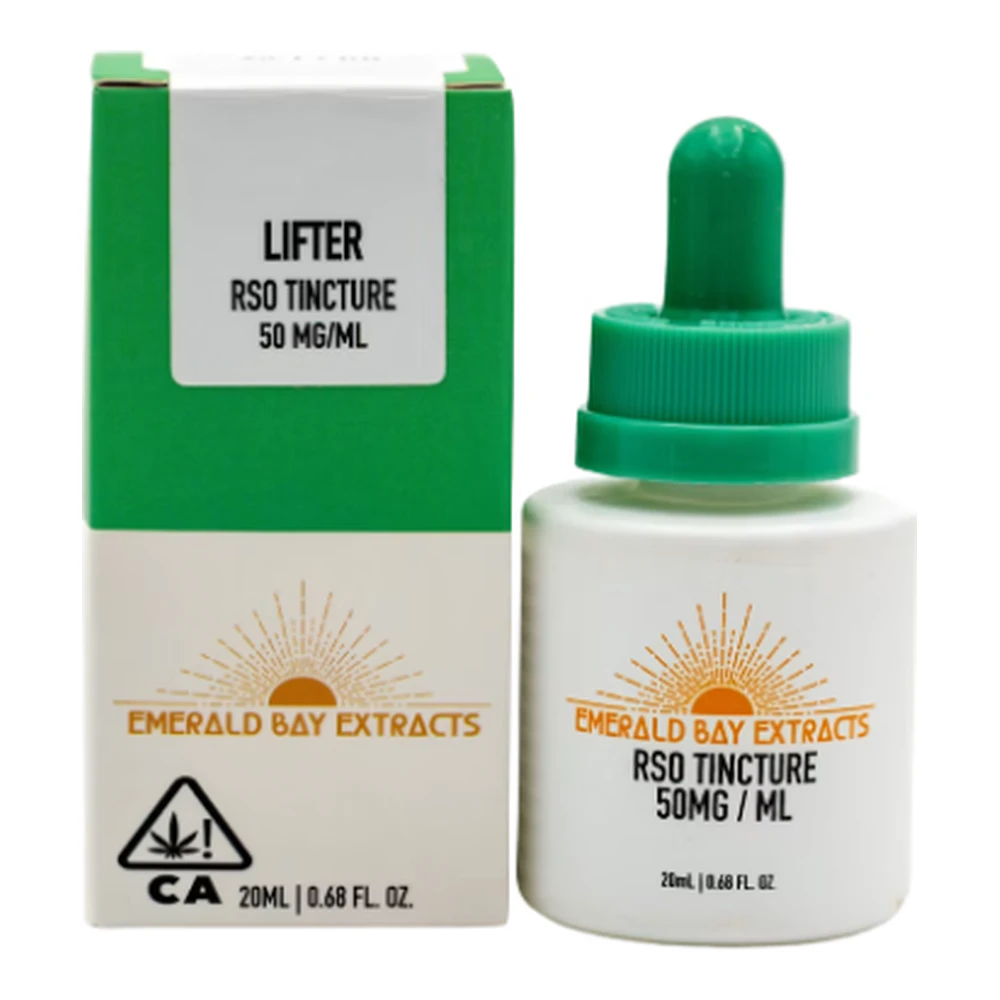 Emerald Bay Extracts - Emerald Bay Extracts | Lifter High CBD 29:1 | Full Spectrum RSO Tincture | 20ml | 1000mg Main Image