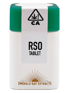 EMERALD BAY EXTRACTS - Emerald Bay Extracts | Lifter | 27:1 CBD:THC 25mg : 40pk | RSO Full Spectrum Tablets | 1000mg ​