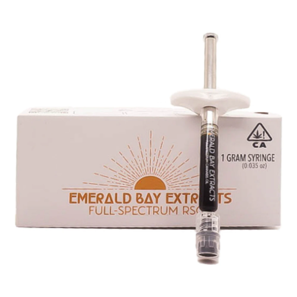 Emerald Bay Extracts - Emerald Bay Extracts | White CBG | Full Spectrum RSO | Syringe | 1g | 5mg Main Image
