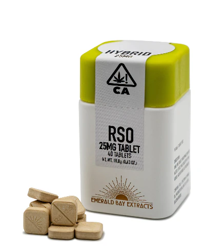 Emerald Bay Extracts - 25mg Tablets | Government Oasis | 1000mg Main Image