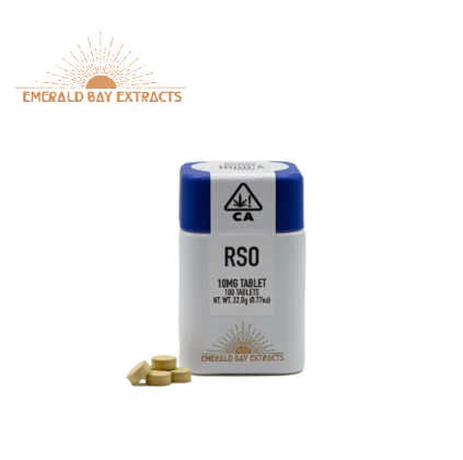 Emerald Bay Extracts - Emerald Bay Extracts | 10mg Tablets - Indica - White Tahoe Cookies - 1000mg Package Main Image
