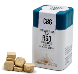 White CBG 25Mg - 1000Mg