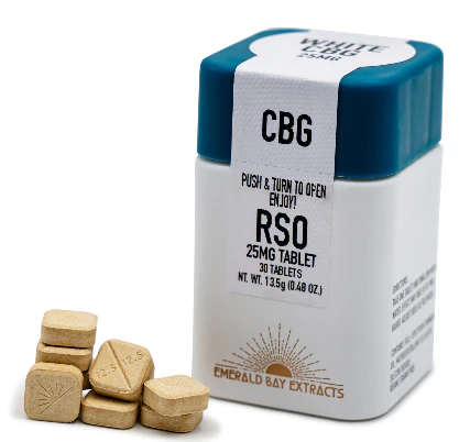 Emerald Bay - White CBG 25Mg - 1000Mg Main Image