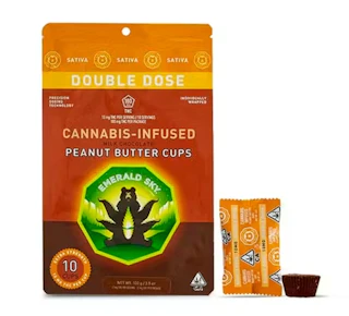 Milk Chocolate Sativa Peanut Butter Cups 100mg