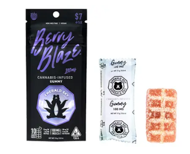 Emerald Sky - Emerald Sky | Berry Blaze | Single Gummy | 100mg