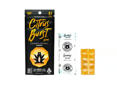 Emerald Sky - Emerald Sky | Citrus Burst | Single Gummy | 100mg