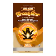 Emerald Sky | GrooveBar | Live Rosin | Peanut Caramel Nougat Bar | Sativa | 10pk | 100mg
