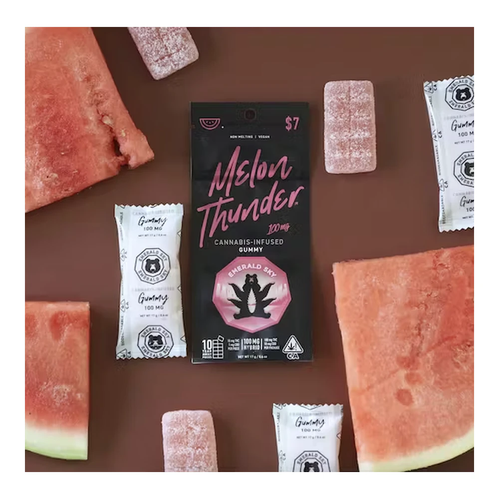 Emerald Sky - Emerald Sky | Melon Thunder | Single Gummy | 100mg Main Image