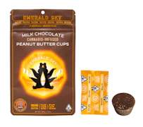 Emerald Sky | Peanut Butter Cups | Sativa | Milk Chocolate | 10pk