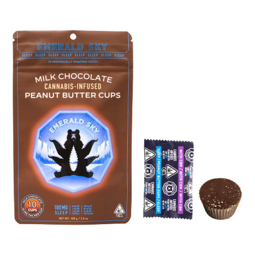 Emerald Sky - Emerald Sky | Sleep Peanut Butter Cups | 10:2:2 THC:CBD:CBN | 10pk Main Image