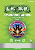 Emerald Sky - Watermelon Wonder Live Rosin Gummies - 100mg THC
