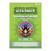 Emerald Sky | Watermelon Wonder | Solventless Full Spectrum Live Rosin Gummies | 100mg