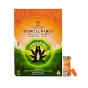 HYBRID TROPICAL MANGO HARD FRUIT DROPS 100MG - EMERALD SKY