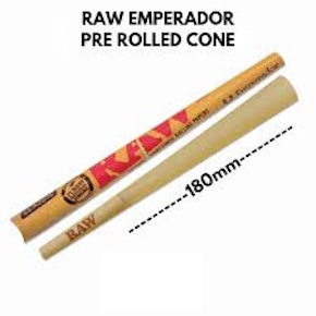 RAW Classic Pre-Rolled Cones Emperador 9" Cones 24pk