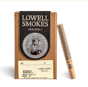 LOWELL HERB CO - Lowell Herb Co. - Enchanted Indica Prerolls 6 Pk