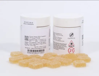 Encore - Encore Mango RSO Gummies T93.6mg S 25640