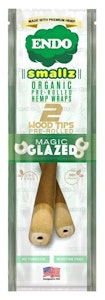 ENDO - ENDO - (Magic Glazed) Prerolled Organic Hemp Wrap w/ Wood Tip (2 Pack)