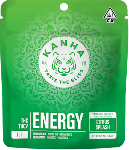 KANHA - KANHA | ENERGY 1:1 THC/THCV - 10PK | EDIBLE