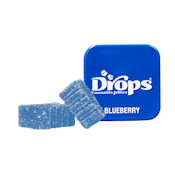 Enhanced Blueberry Singles (Gentle Relaxation) (H) | 2pk 1:2.5:10 (THC:CBN:CBD) Jellies | Drops