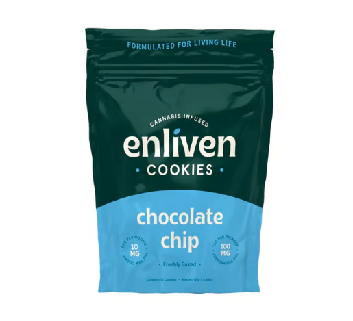 ENLIVEN - Enliven | Cookies (10ct) | Chocolate Chip | 100mg Main Image