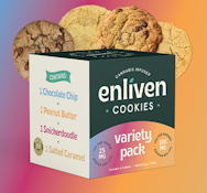 Infused Cookies Variety 4 Pack - 100mg