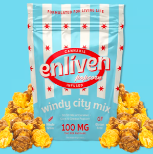 ENLIVEN - Windy City Popcorn Mix - 100mg